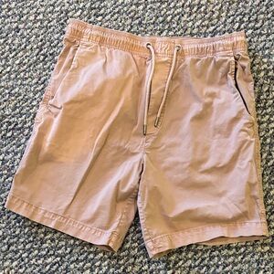 American Eagle Outfitters Light Brown Swim Trunks